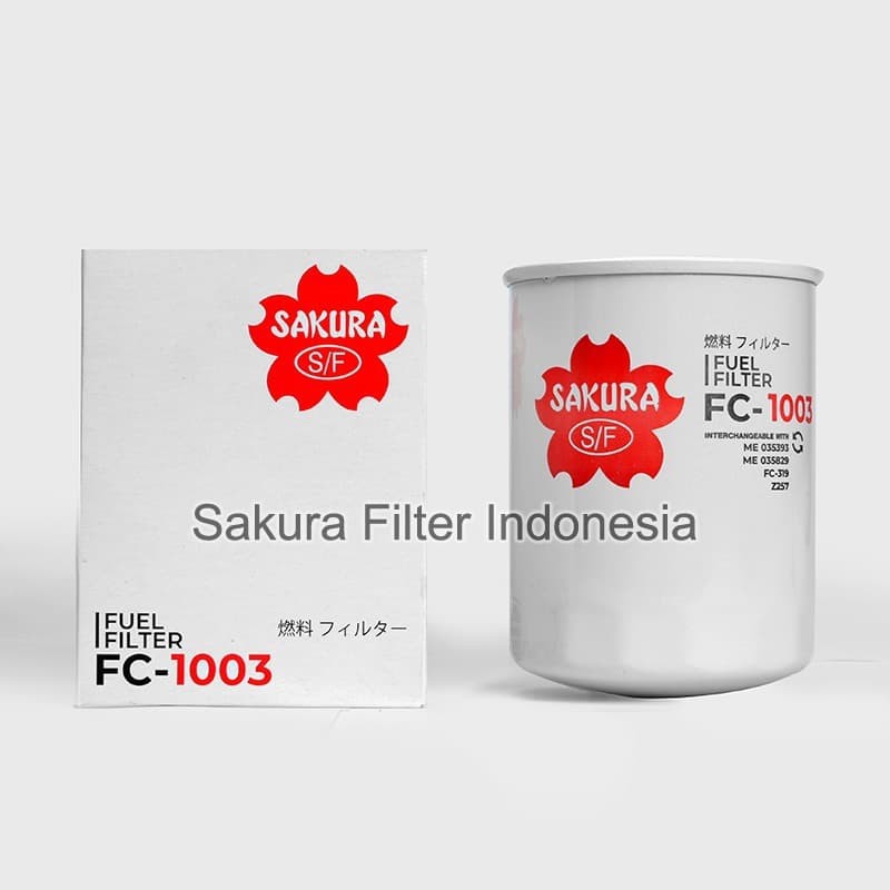 Filter Solar atas Fuso Fighter 6D14 FM Ps190 Sakura FC-1003