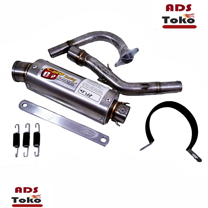 Knalpot Xride C2 CLD Racing Full Exhaust System Original