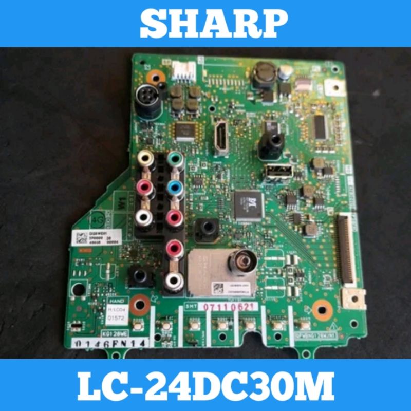 Mainboard TV SHARP LC-24DC30M Mainboard 24DC30M MB TV SHARP LC24DC30M MB 24DC30M Mainboard SHARP AQU