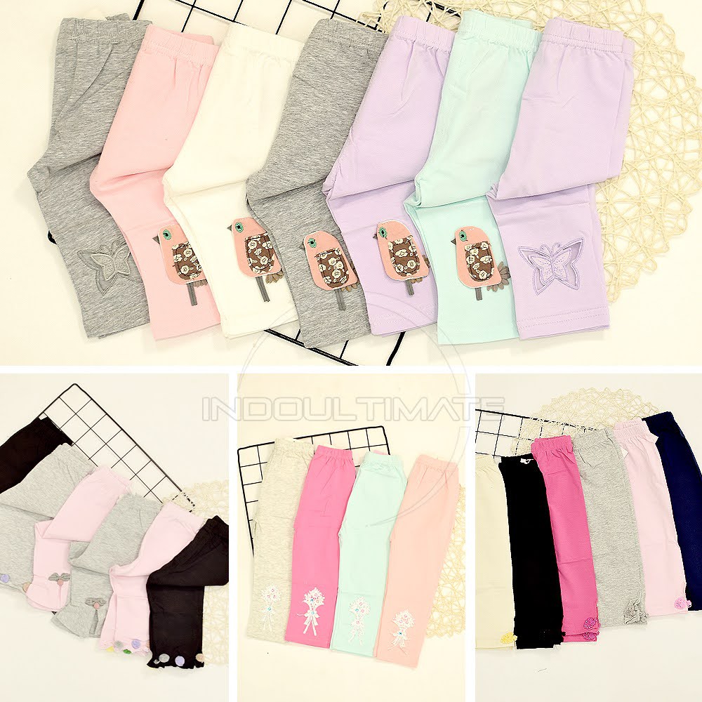 Legging Bayi Import Celana Bayi Motif Perempuan Laki Laki LG-33 Baru Lahir Import Motif