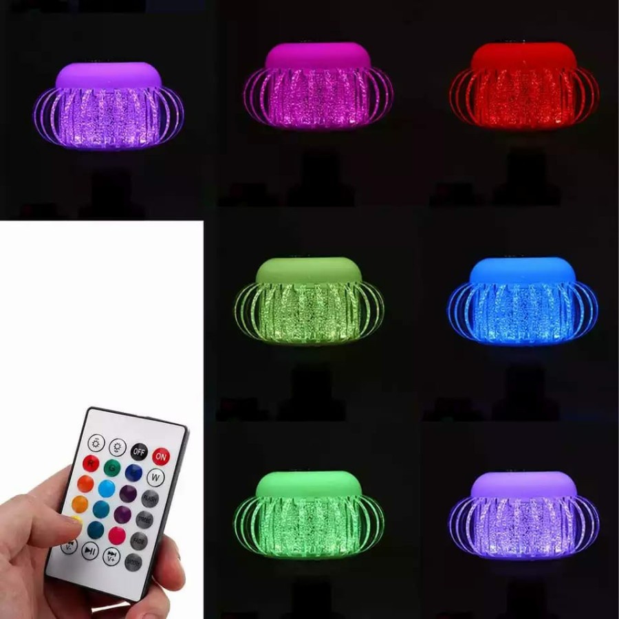 COD speaker Lampu  musik 2in1 lampu speaker LED 8422 kristal bluetooth