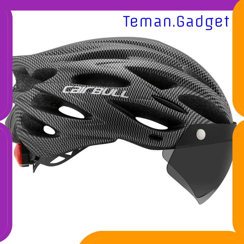 TG-IB699 CAIRBULL HELM SEPEDA POWERMETER MTB HELMET VISOR REMOVABLE LENS - CB26