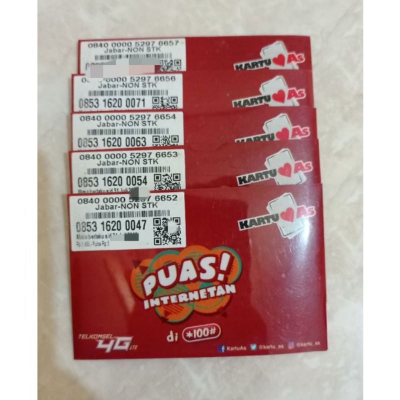 Nomor cantik telkomsel kartu AS auto 2000 AB