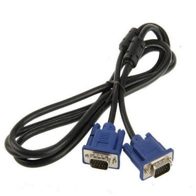 Kabel VGA ke VGA | Laptop ke TV atau Proyektor | Komputer ke Layar LCD | Kabel Serbaguna | Tettashop