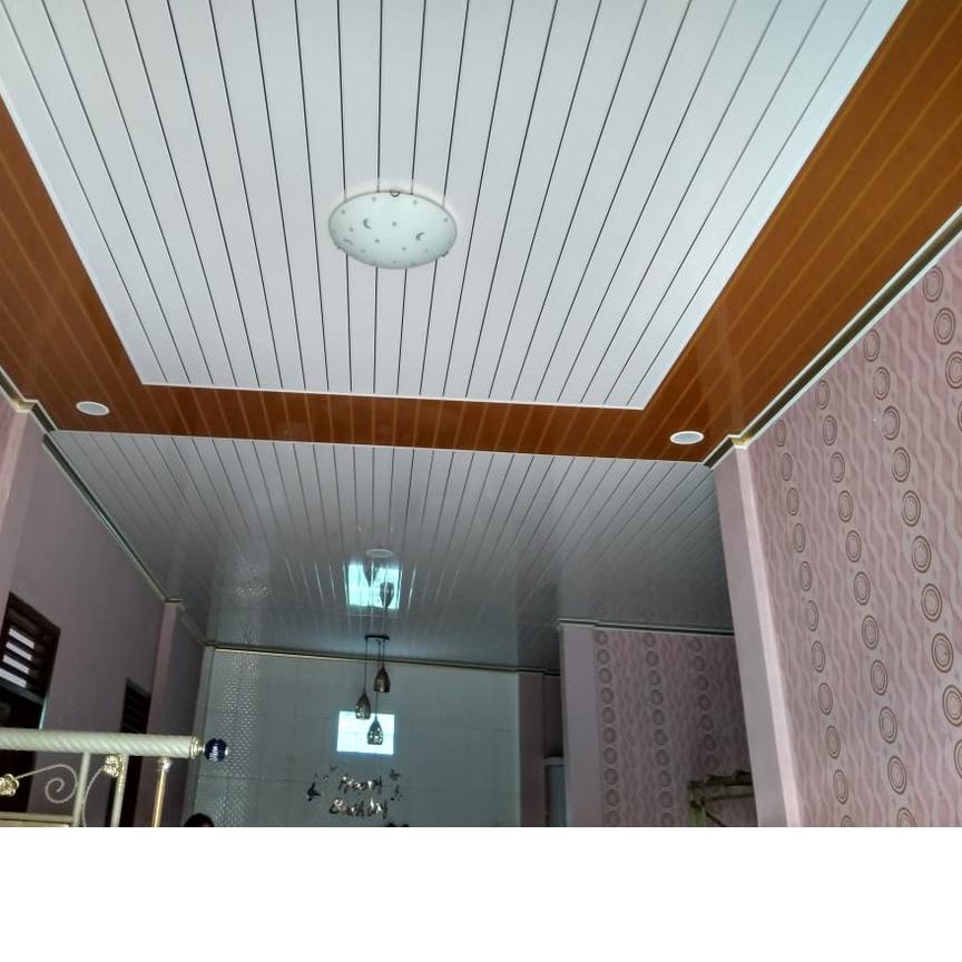 No Lirik!! Plafon pvc putih nat silver Genius 2004 ns BIG SALE/HARGA GROSIR >>/5.5 SALE/PROMO HARI I