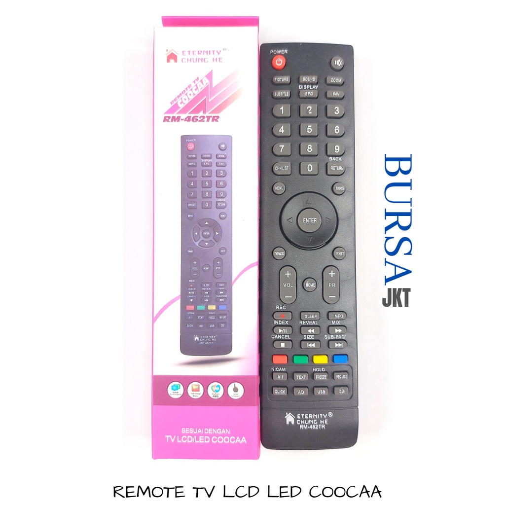 REMOTE COOCAA COCA COCAA COOCA LED SMART TV MULTIFUNGSI YOUTUBE TANPA SETTING