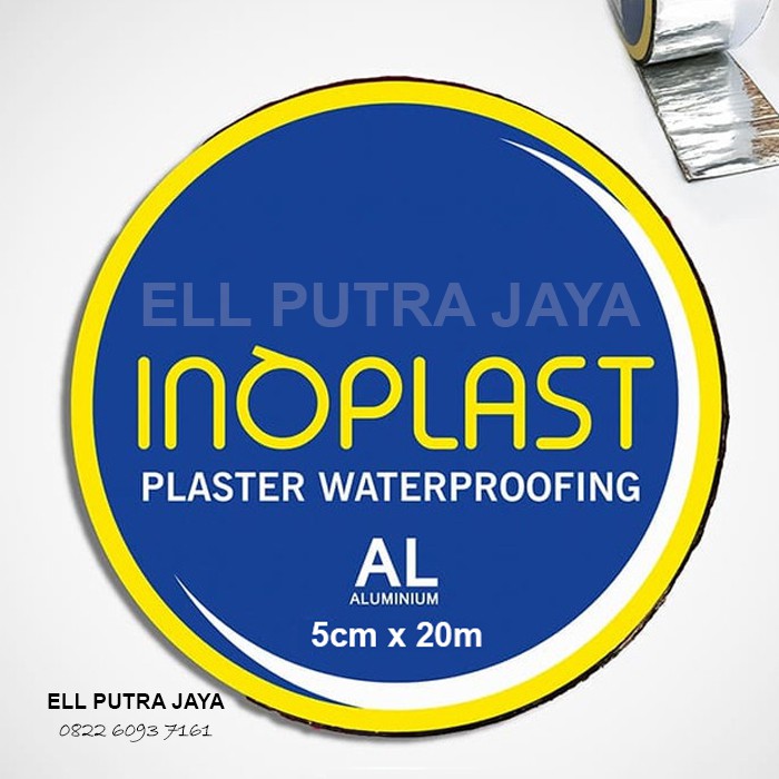 Plaster Waterproofing Inoplast Tambal Talang Pipa Air Serbaguna 5cm x 20mtr