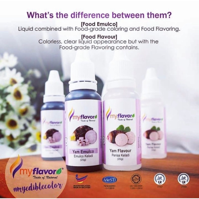 

My Flavor Yam Keladi Emulco Perisa Makanan Halal