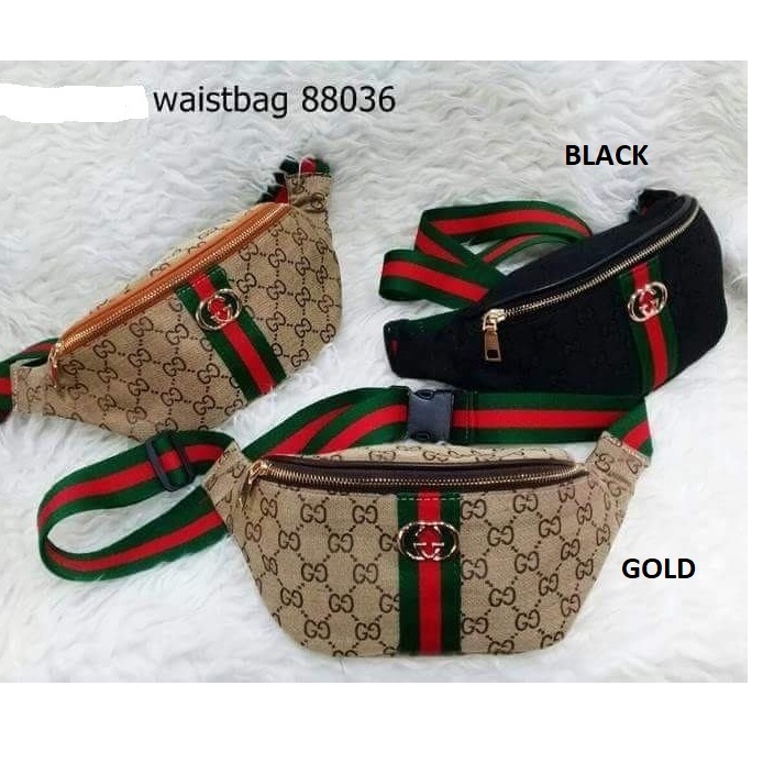 Tas Wanita 88036 Waistbag Wanita Tas Pinggang Bumbag Women Bags