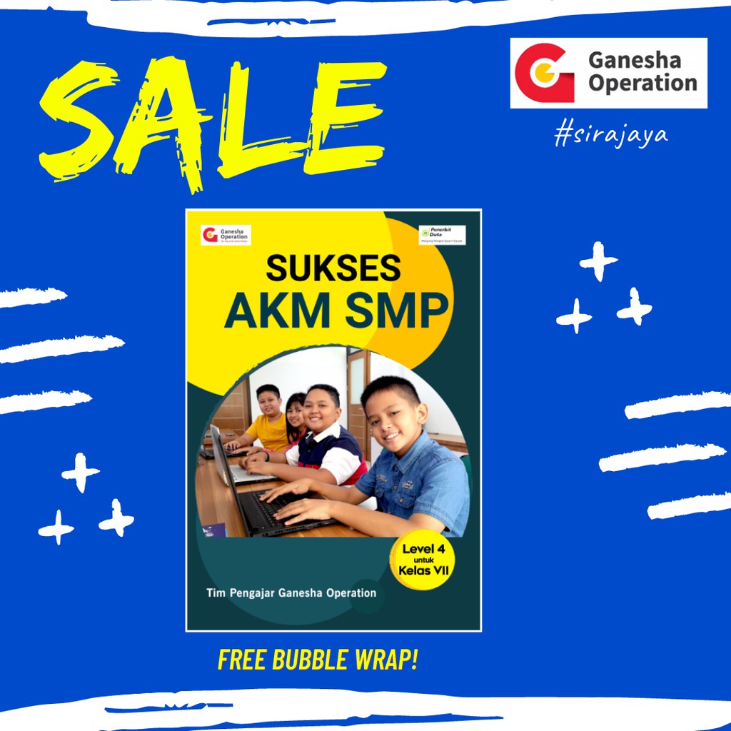 TERJITU BUKU AKM KELAS 7 SMP | MODEL UJIAN SEKOLAH TERBARU | Buatan Ganesha Operation