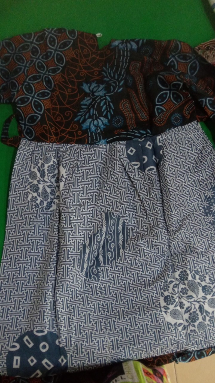 Gamis Batik Anak Size 3-4th