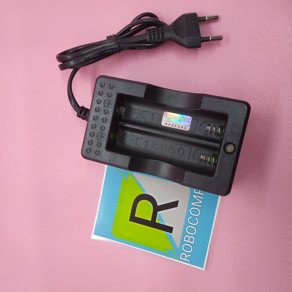 Paketan murah 2pcs Baterai 18650 2200mAh HAME+Charger 2 slot