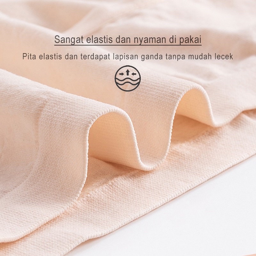 ❤️GTB❤️ [Set Kotak 4pcs] Celana dalam antibakteri graphene wanita Pakaian Dalam CD Seamless B079