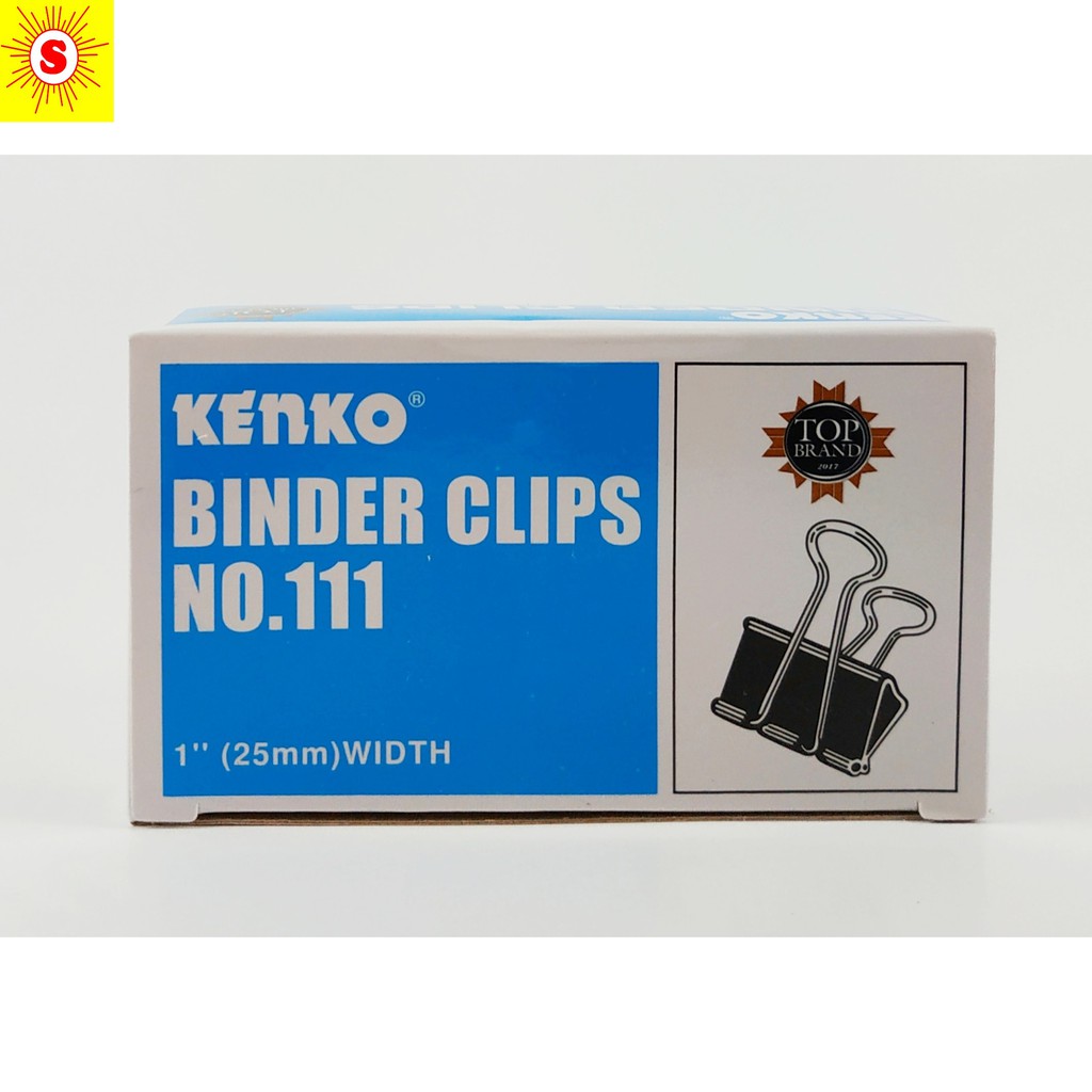 

BINDER CLIP / KLIP / PENJEPIT KERTAS NO 111 KENKO