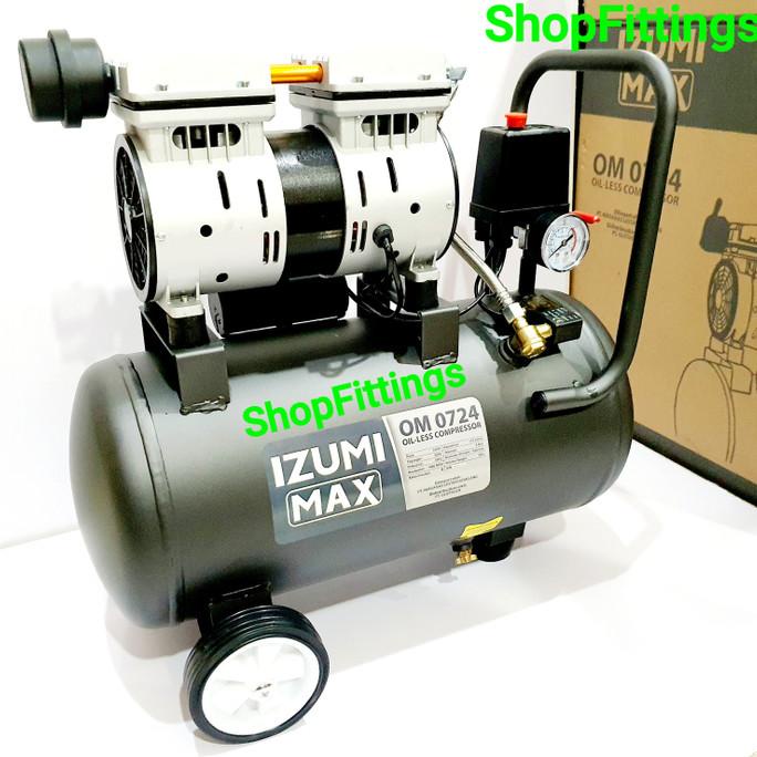 IZUMI OL 07 24 Mesin Kompresor IZUMI OL0724 Oil Less Compressor Silent