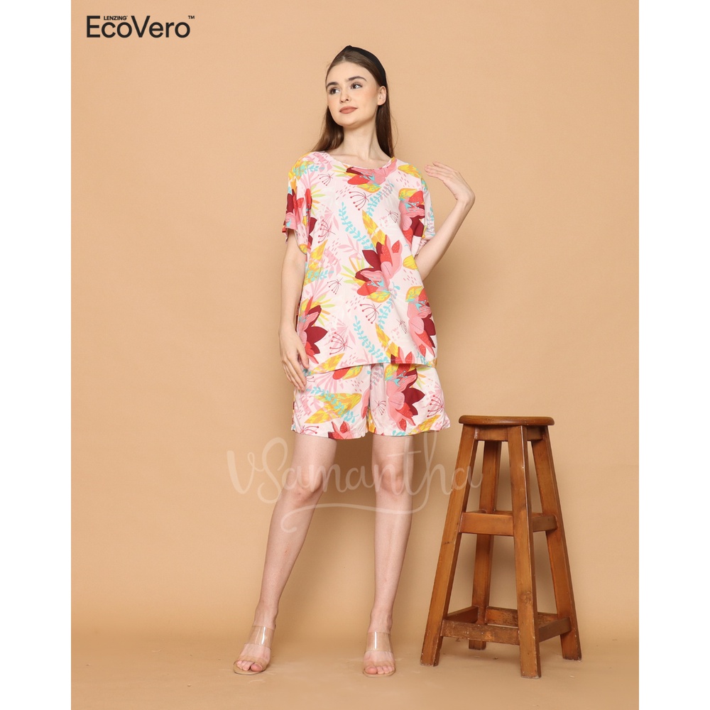 Pajamas Piyama One Set Ecovero Cassie