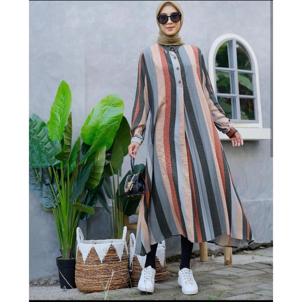 VIEW GAMIS MIDI DRESS PREMIUM