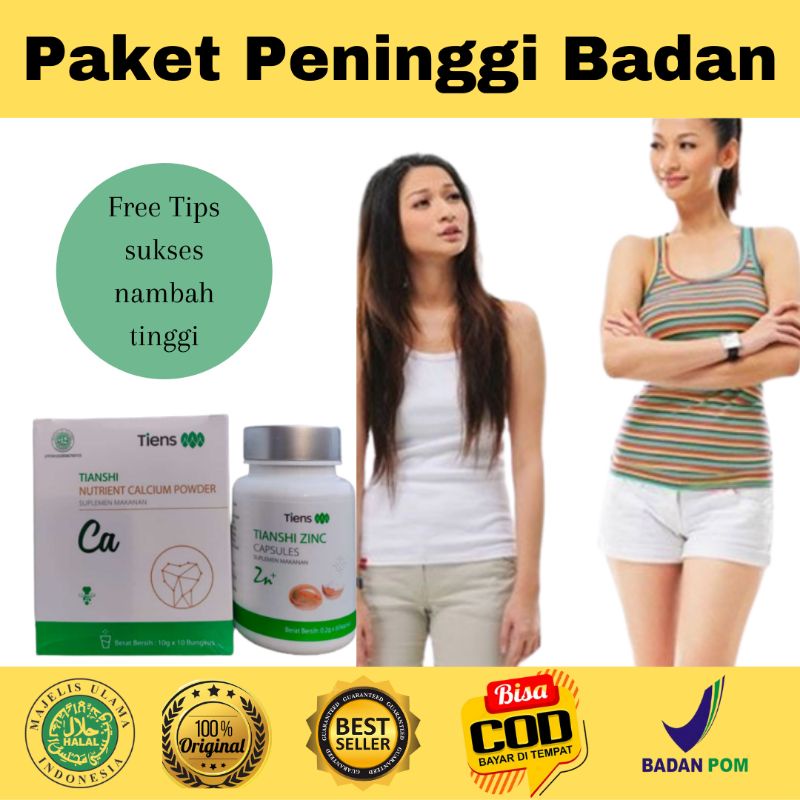 PENINGGI BADAN TIENS/ PENINGGI BADAN ORI TIENS/PENINGGI BADAN AMPUH