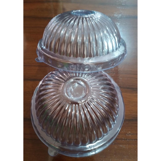 Tutup Cembung Gelas Plastik Polycup 12 - 22 oz (isi 50 pcs)