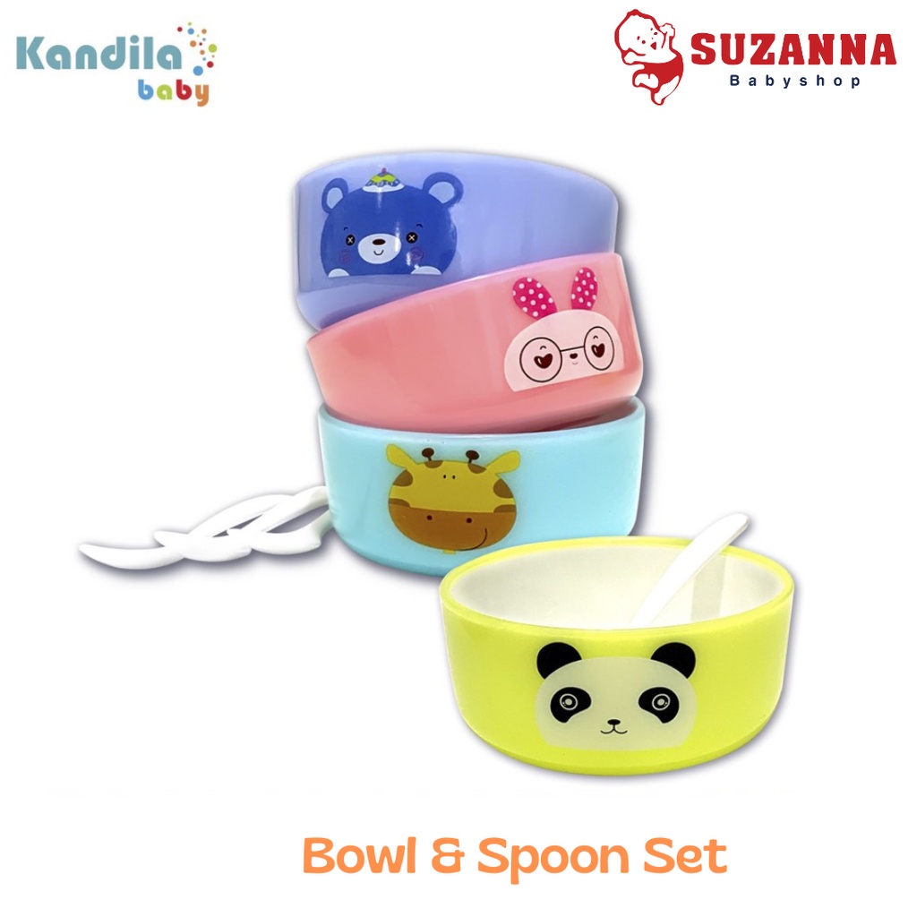 Kandila Baby Bowl & Spoon Set KDL 022-2 / KDL 022-3