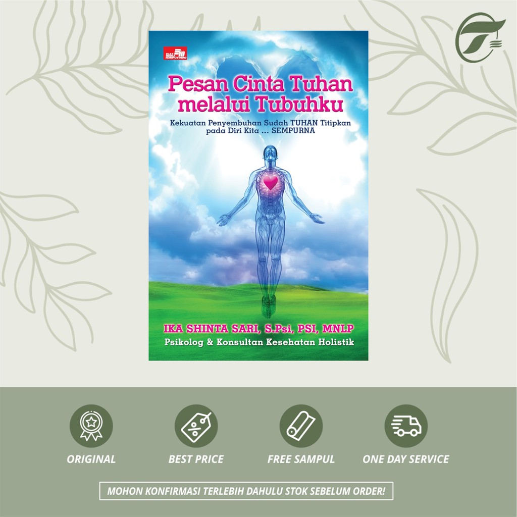 READY  PESAN CINTA TUHAN MELALUI TUBUHKU - IKA SHINTA SARI, S.PSI, PSI, MNLP