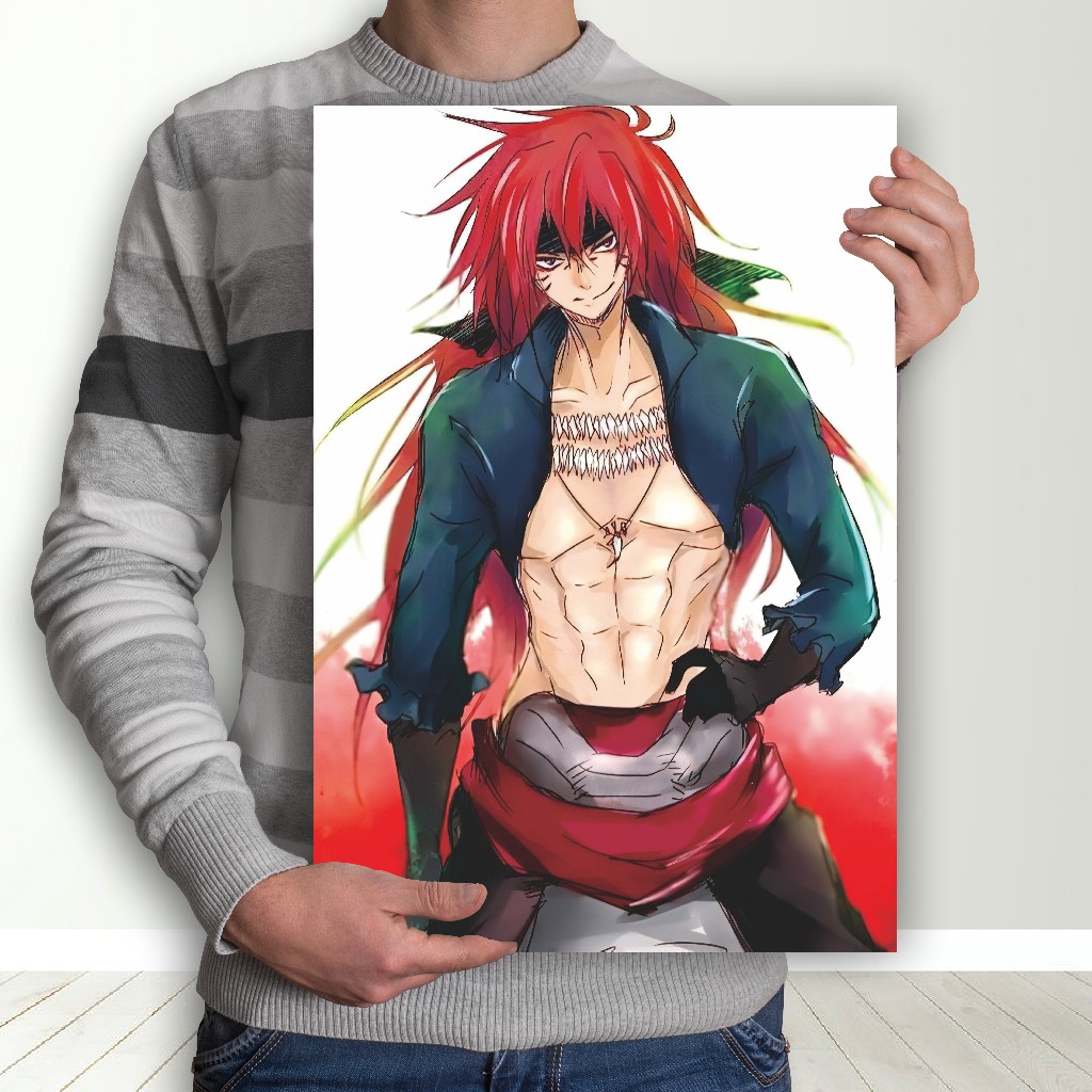 Poster Tensei Shitara Slime Datta Ken Tensura Size A3+ Anime Rimuru Shion Milim Benimaru Shuna-15 Guy Crimson