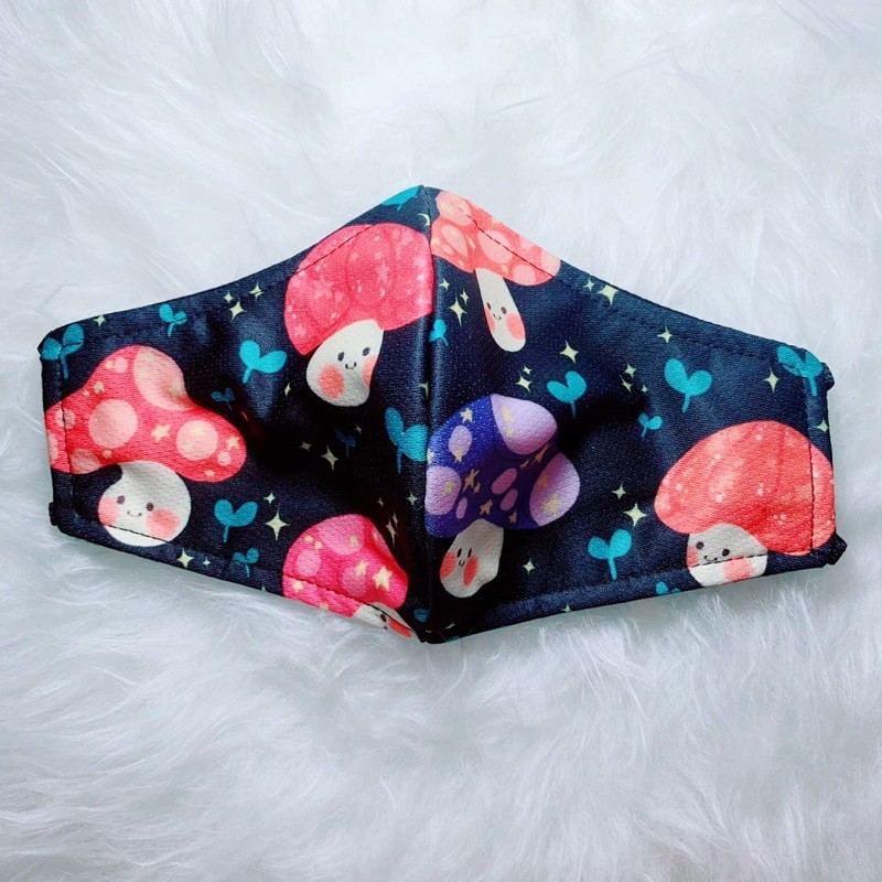 Black Magic Mushroom Mask