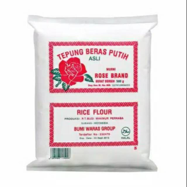 

Tepung Beras Rose Brand 500gr