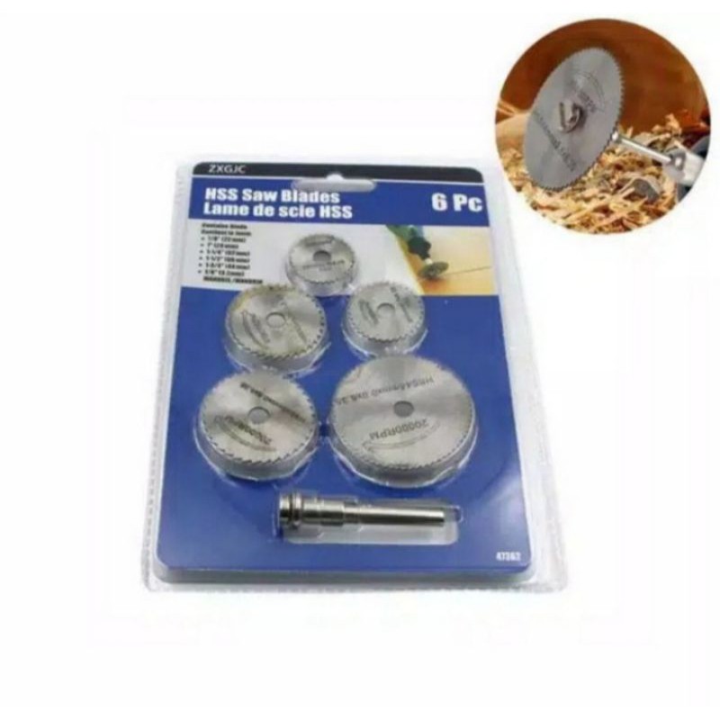 Mata Gergaji Potong Kayu HSS Saw Blade Gerinda mini