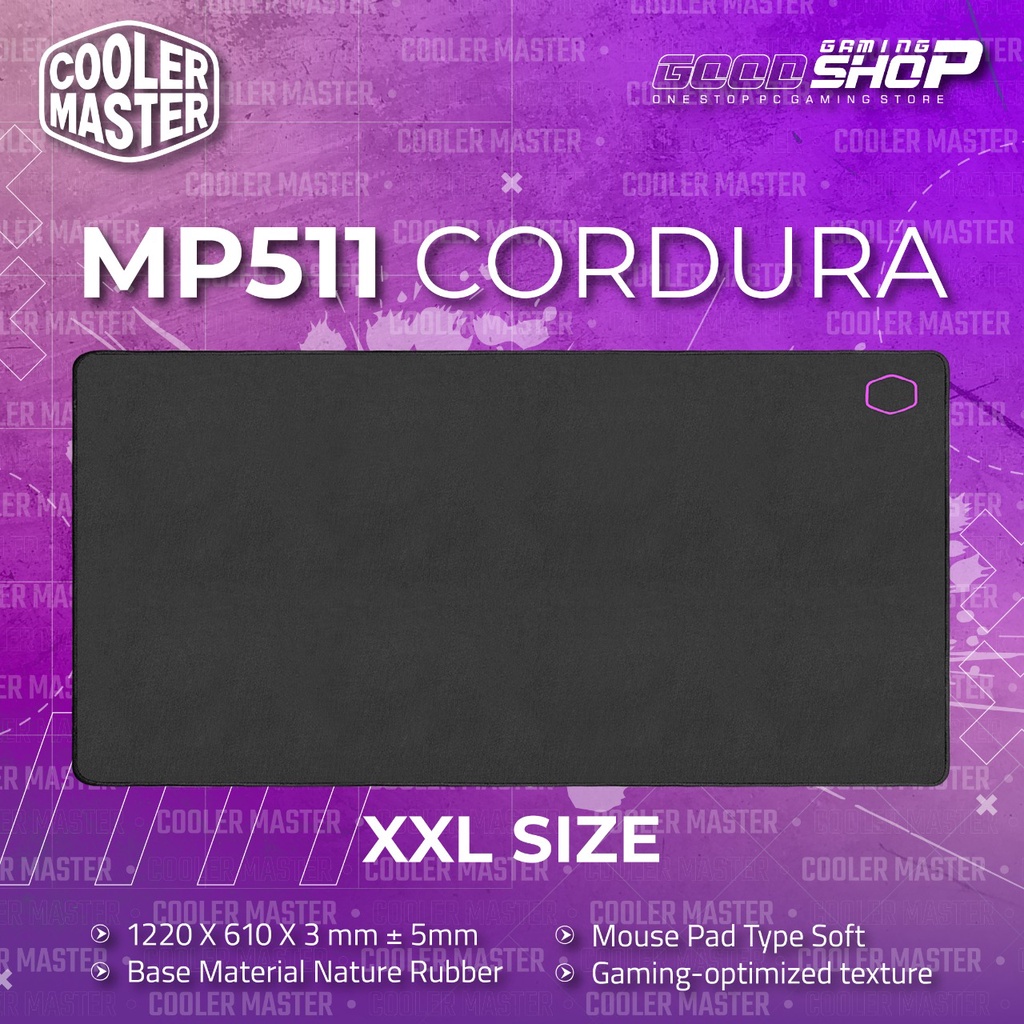 Cooler Master MP511 CORDURA Rough Fabric Surface XXL - Gaming Mousepad