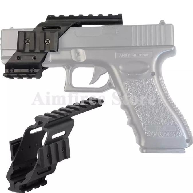 READY STOK  Handgun Universal Mount Rail Picantini Picantiny Airsoft Gun