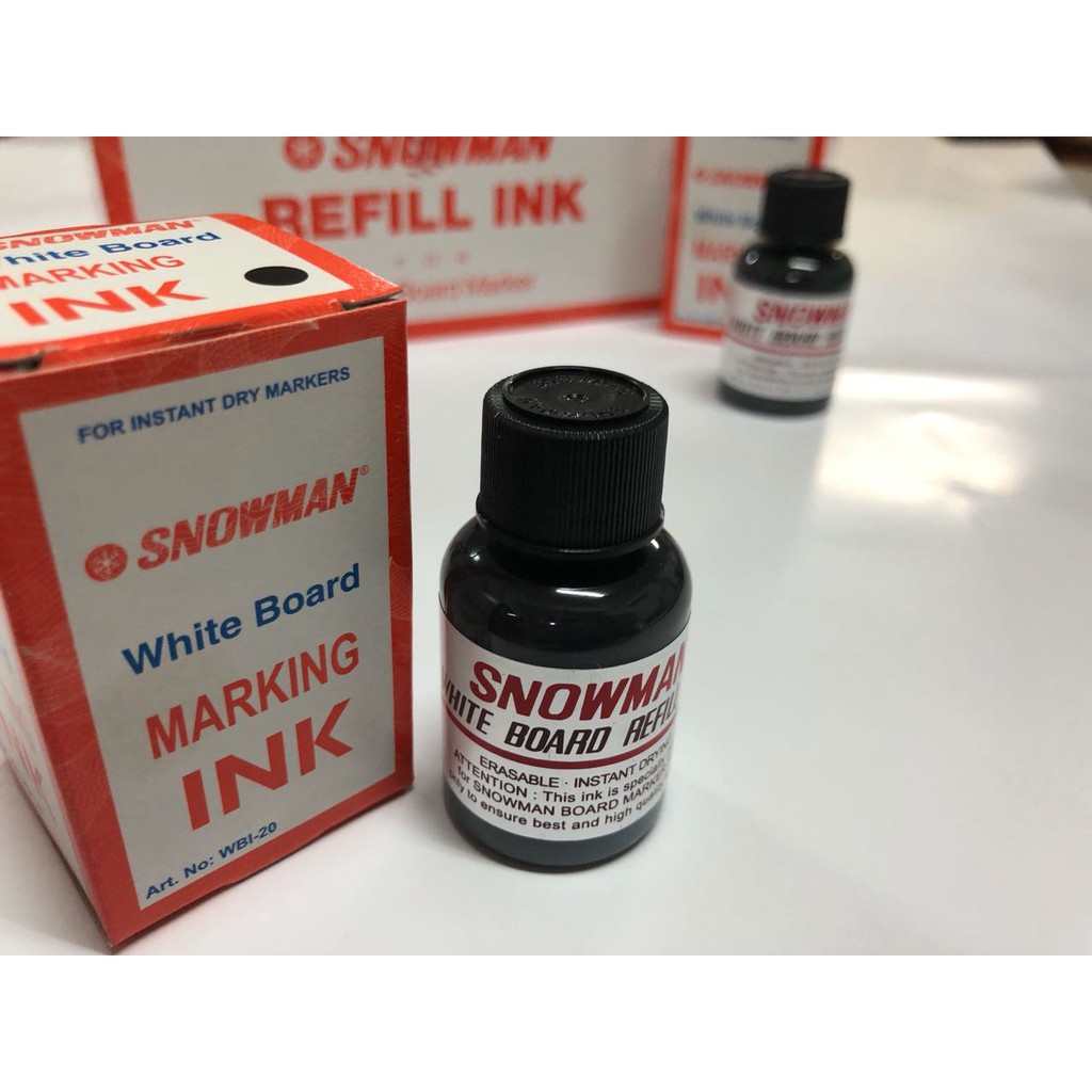 

Refill Isi Tinta Spidol Snowman Whiteboard BG12
