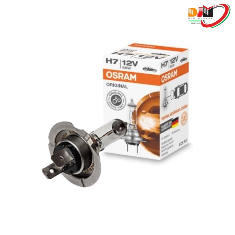 OSRAM H7 Bohlam Lampu Depan Ninja 250-FI 12V 55W Original