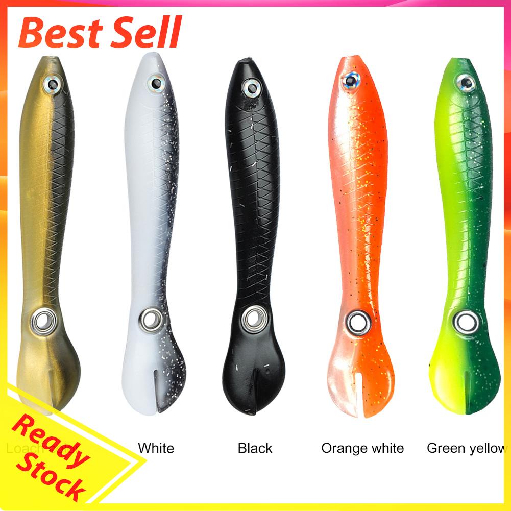 10cm / 6g Umpan Pancing Ikan Bionik Imitasi Bahan Plastik Lembut Wobbler