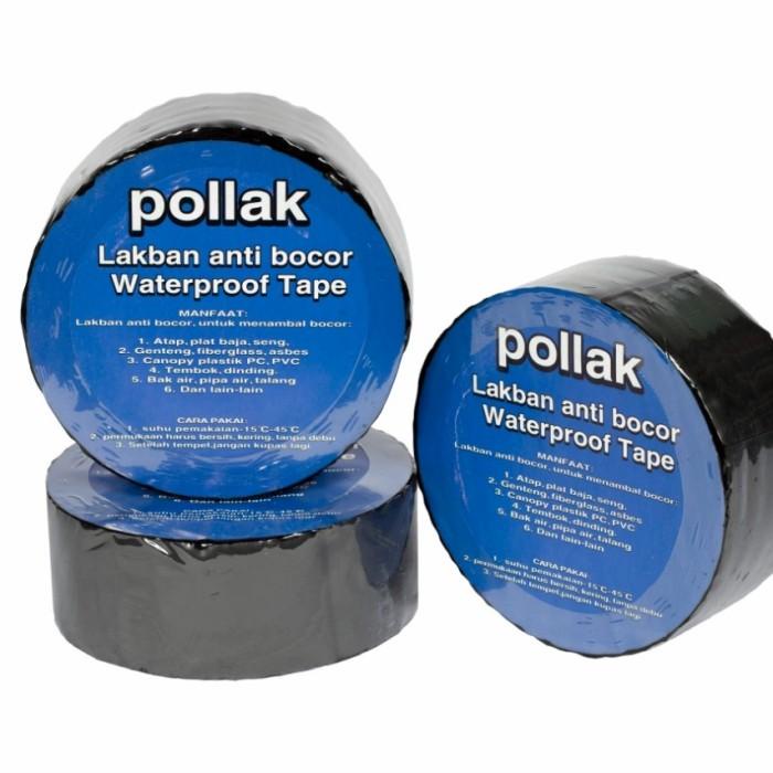 Hugy | Lakban Anti Bocor Waterproof Bitumen Hitam 5Cm
