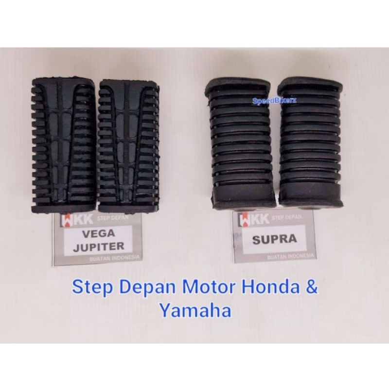 Step Depan Motor Honda Yamah Barstep Injakan Kaki karet Supra Jupiter