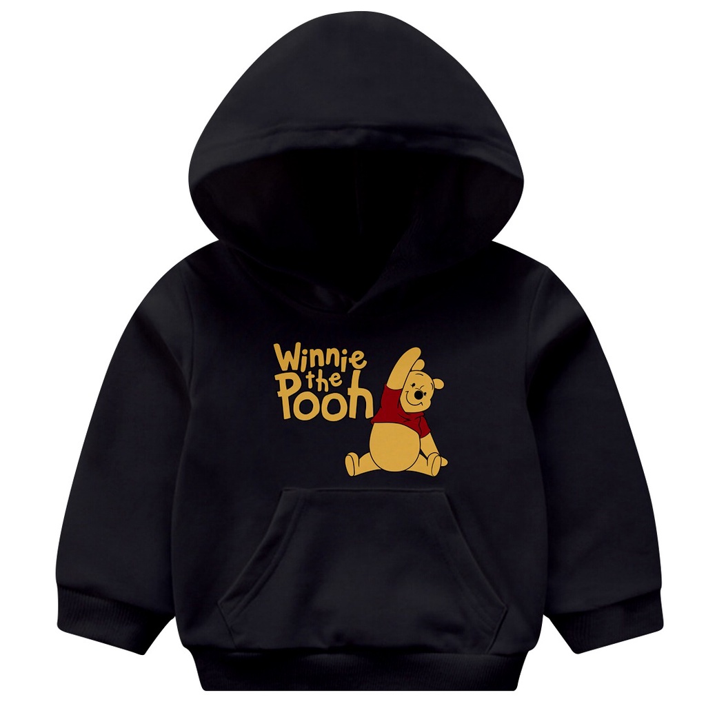 BAJU ANAK HOODIE ANAK WINNIE THE POOH SWEATER HOODIE ANAK FLEECE UNISEX TEBAL TERBARU'