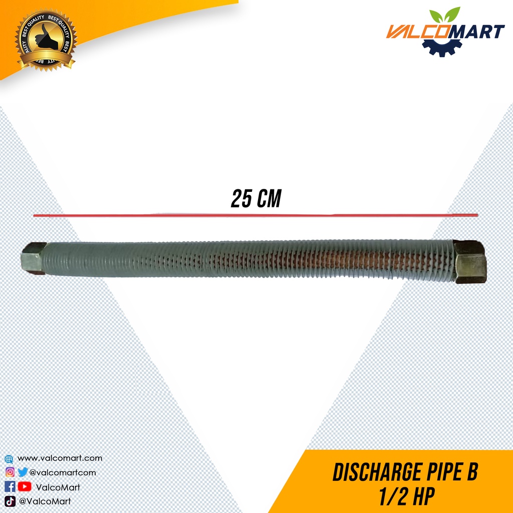 Discharge Pipe B 1/2 HP
