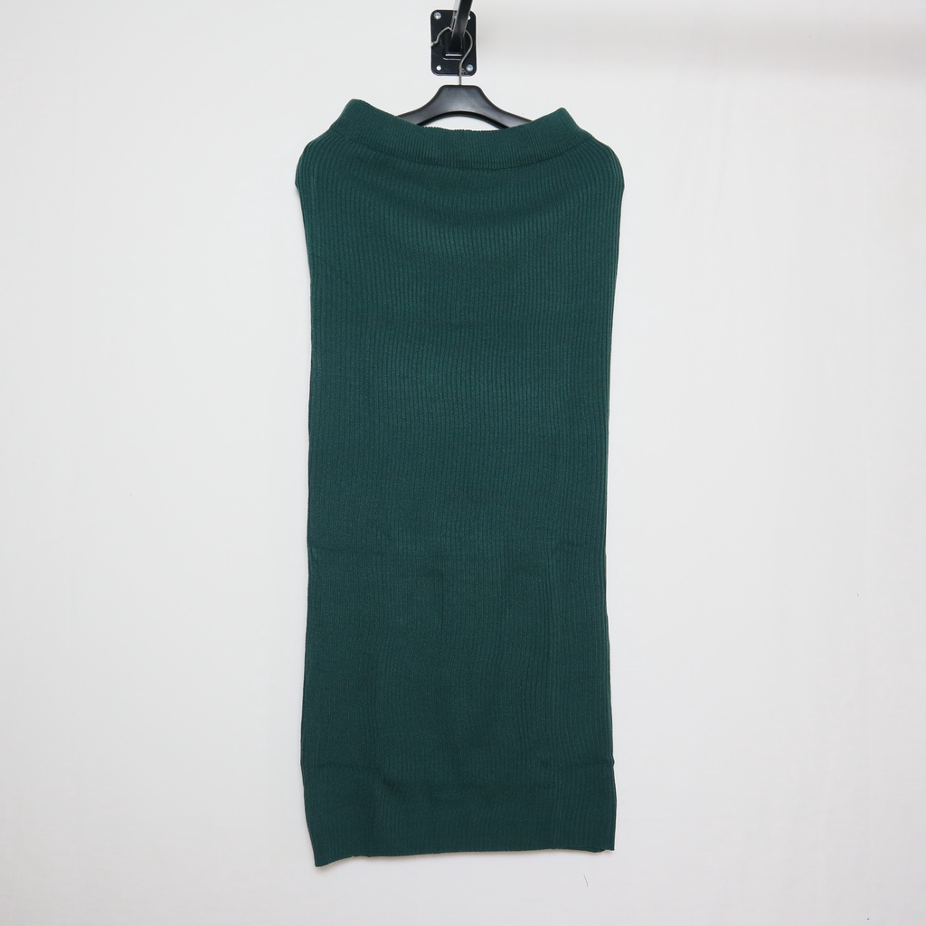 Rok Rajut ABG & JUMBO Rok Span Rajut Wanita / ROK Panjang PREMIUM / Rok Knit Rajut / Rok Tebal / Rok oversize-EMERALD