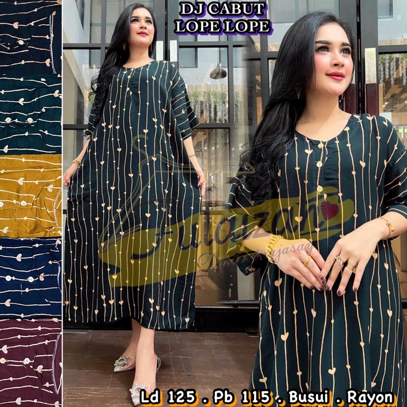 Daster Jumbo Lope Lope Baju Tidur Daster Dress Busui Viral Pekalongan Batik Best seller