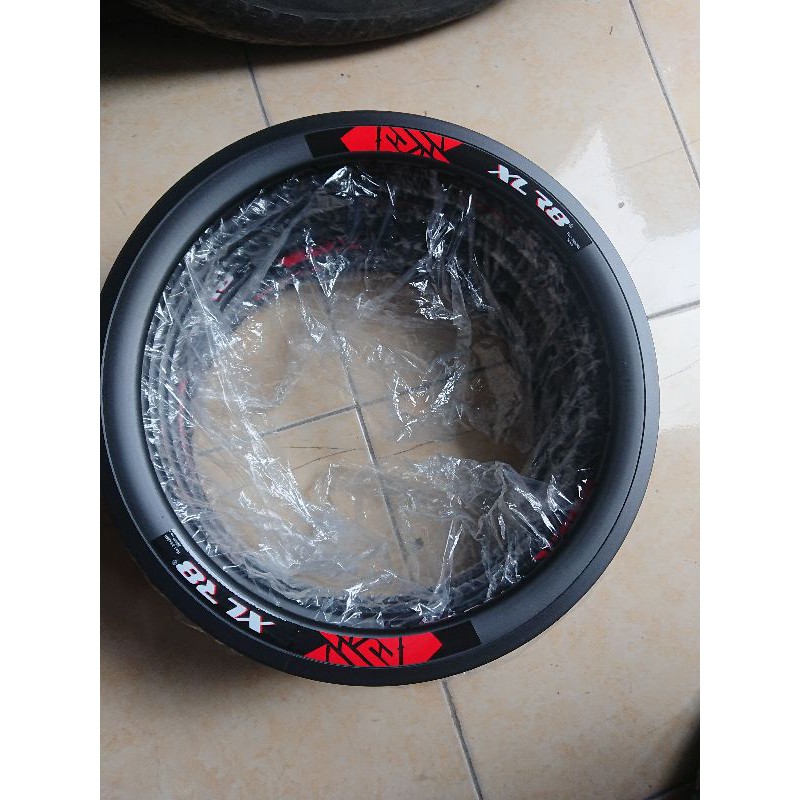 rims velg sepeda ukuran 16 plus 349 xlr8 vbrake sepasang