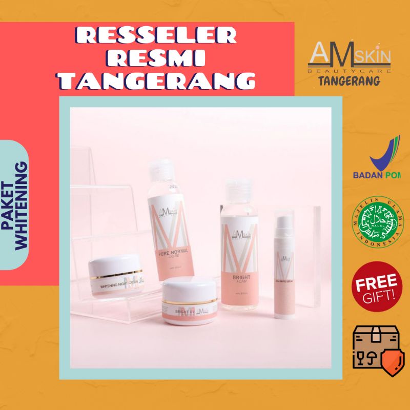 PAKET WHITENING AMSKIN BEAUTY CARE | amskinbeautycare
