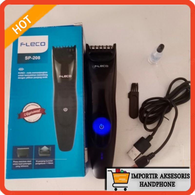 Cukur rambut/cukur jenggot/clipper fleco sp208 new