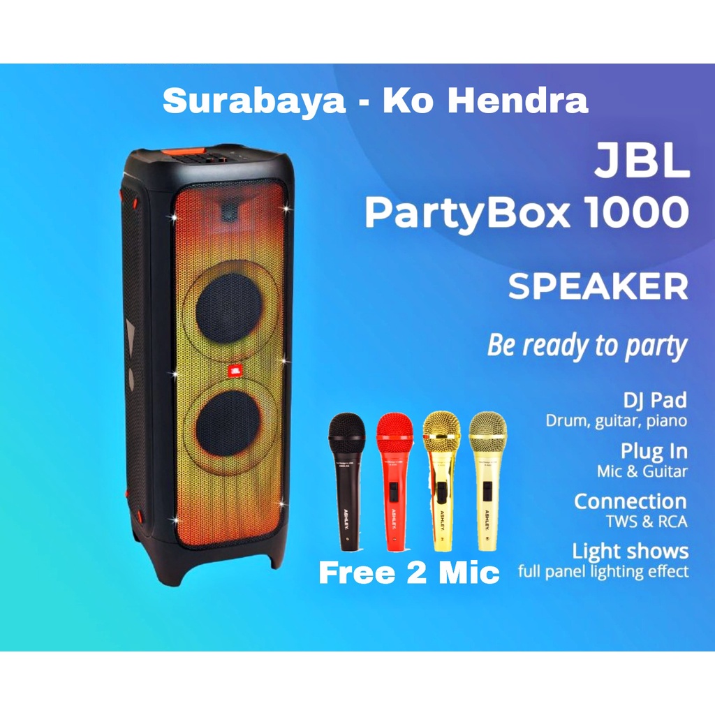 Jual Speaker "JBL" PARTYBOX 1000 | Shopee Indonesia