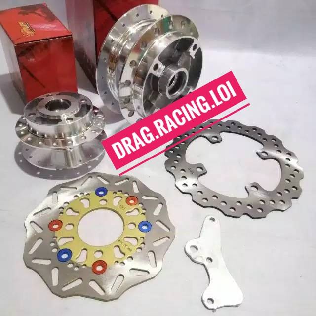 Set tromol ninja 150 ninja r. Ninja rr. Tromol crum depan belakang cakram depan belakang bereket pnp