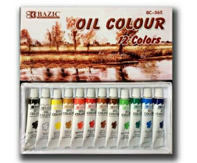 

RB SET 12 24 WARNA CAT MINYAK BAZIC OIL COLOR