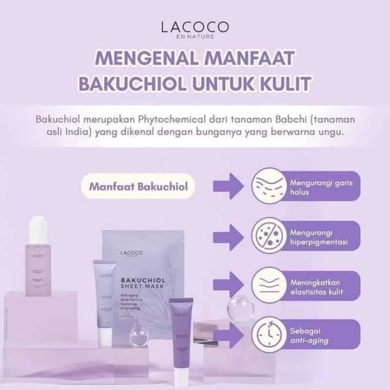 LACOCO 2% Bakuchiol Day Cream ORIGINAL 100% NASA