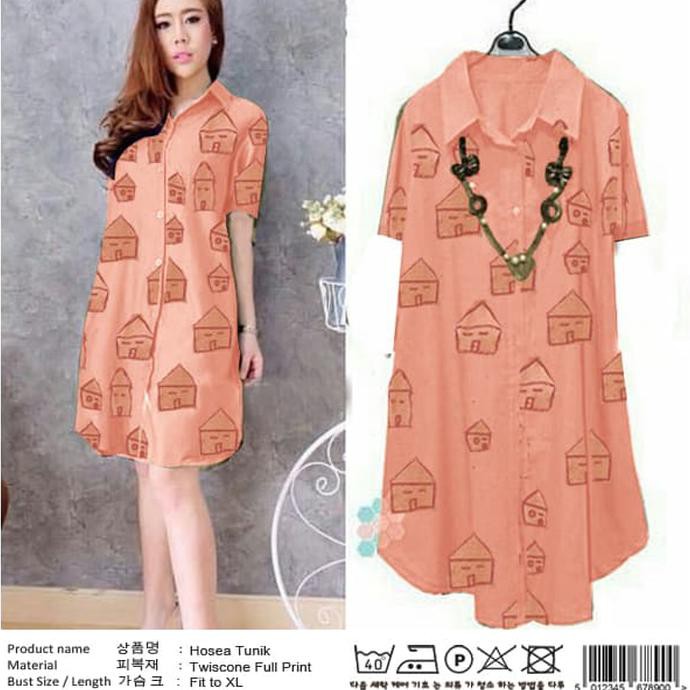 BARU HOSIE TUNIK TWISTCONE IMPORT LEXOIR BAJU GROSIR TANAH ABANG