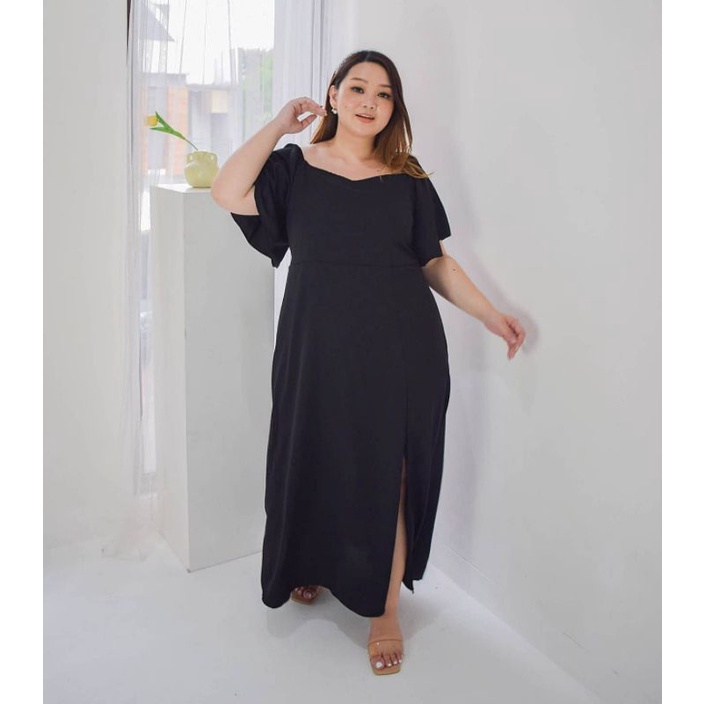 Ruby Dres Jumbo Dress Jumbo Wanita | Dress Big Size | Dress Korea Korea Style | Plus Size Clothing