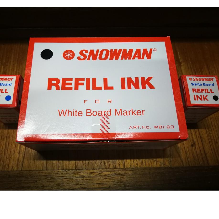 

[PROMO RVW43] REFILL/ ISI ULANG TINTA WHITEBOARD SNOWMAN Grosir
